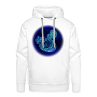 Thumbnail for Men’s Aquarius Premium Hoodie - white