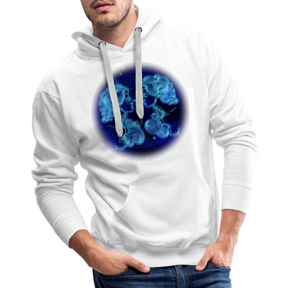 Men’s Gemini Premium Hoodie - white