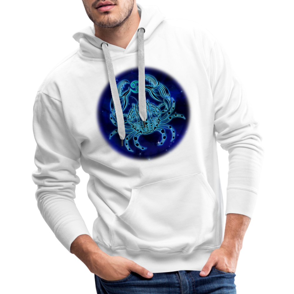 Men’s Cancer Premium Hoodie - white