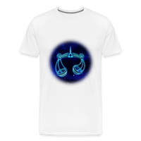 Thumbnail for Men's Libra Premium T-Shirt - white