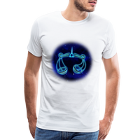 Thumbnail for Men's Libra Premium T-Shirt - white