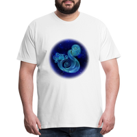 Thumbnail for Men's Aquarius Premium T-Shirt - white