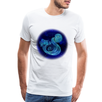 Thumbnail for Men's Aquarius Premium T-Shirt - white