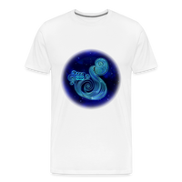 Thumbnail for Men's Aquarius Premium T-Shirt - white