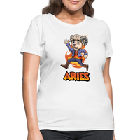 Thumbnail for Women's Playful Aries T-Shirt - white