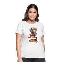 Thumbnail for Women's Playful Aries T-Shirt - white