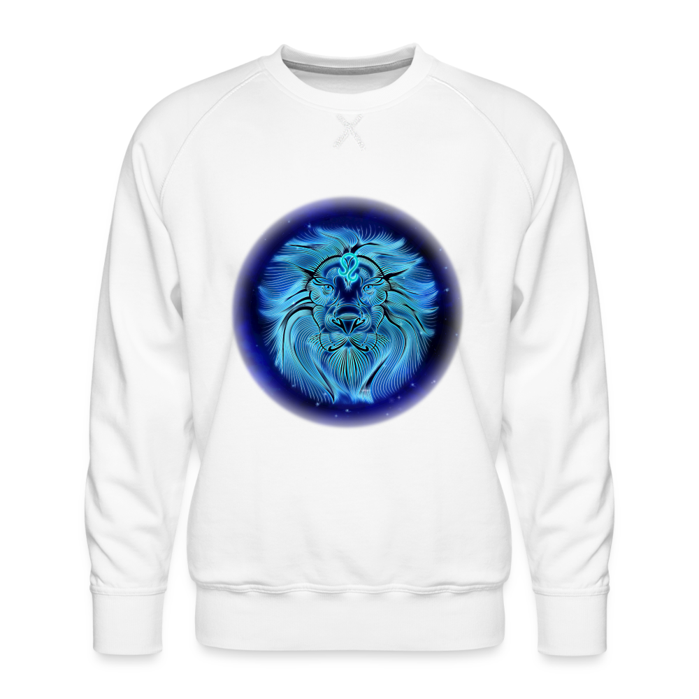 Men’s Leo Premium Sweatshirt - white