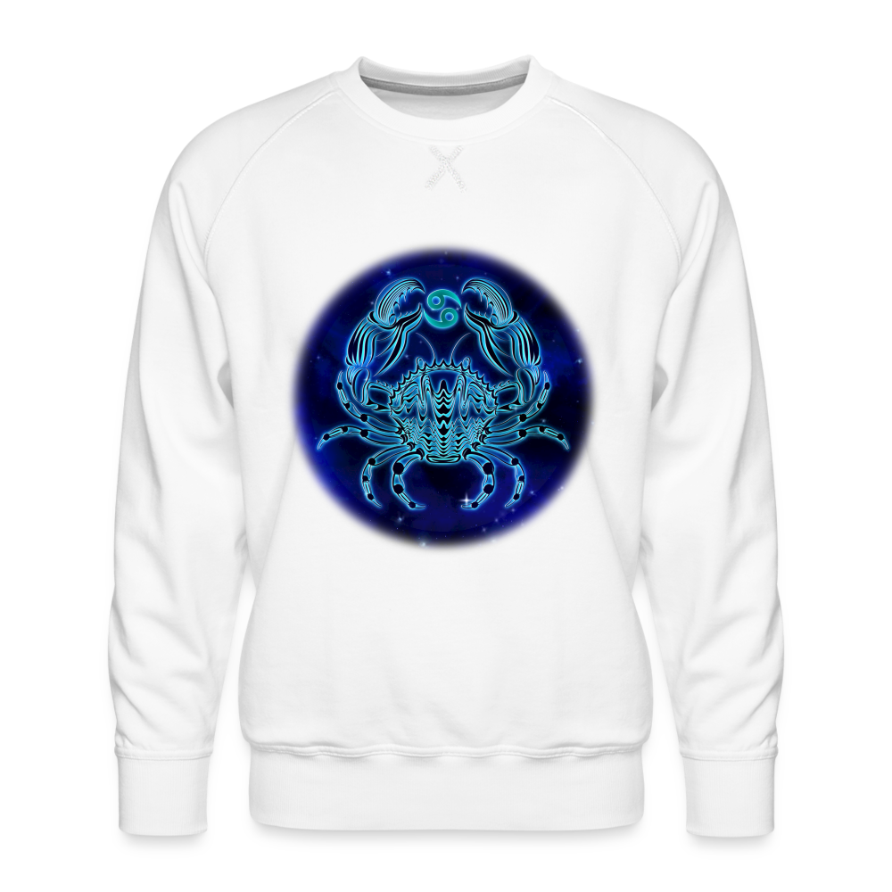 Men’s Cancer Premium Sweatshirt - white