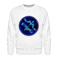 Thumbnail for Men’s Aries Premium Sweatshirt - white