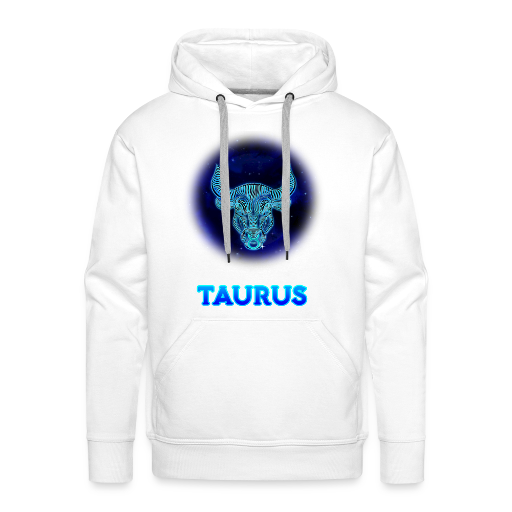 Men’s Taurus Premium Hoodie - white