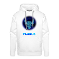 Thumbnail for Men’s Taurus Premium Hoodie - white