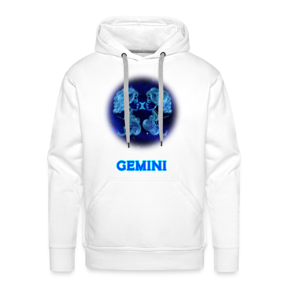 Men’s Gemini Premium Hoodie - white