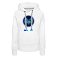 Thumbnail for Women’s Aries Premium Hoodie - white