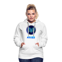 Thumbnail for Women’s Aries Premium Hoodie - white