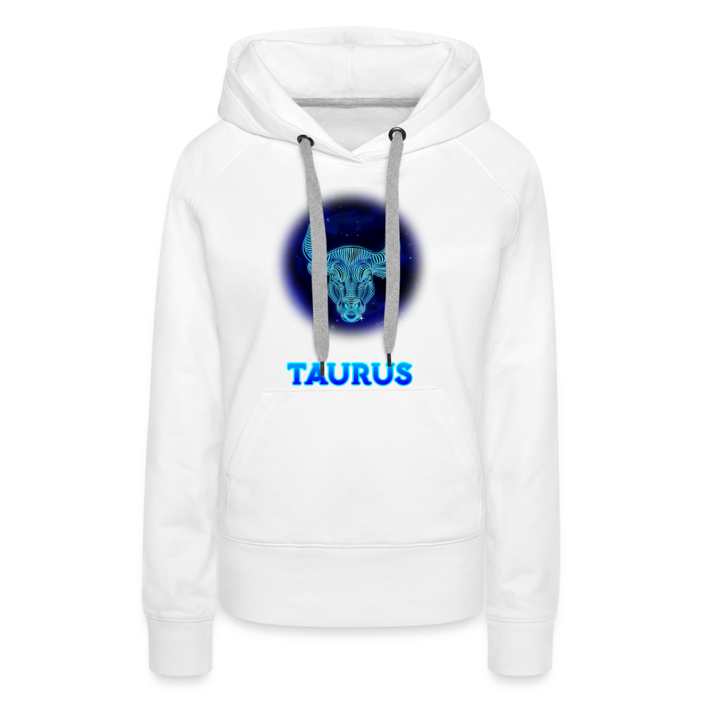Women’s Taurus Premium Hoodie - white
