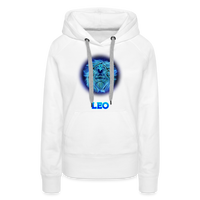 Thumbnail for Women’s Leo Premium Hoodie - white