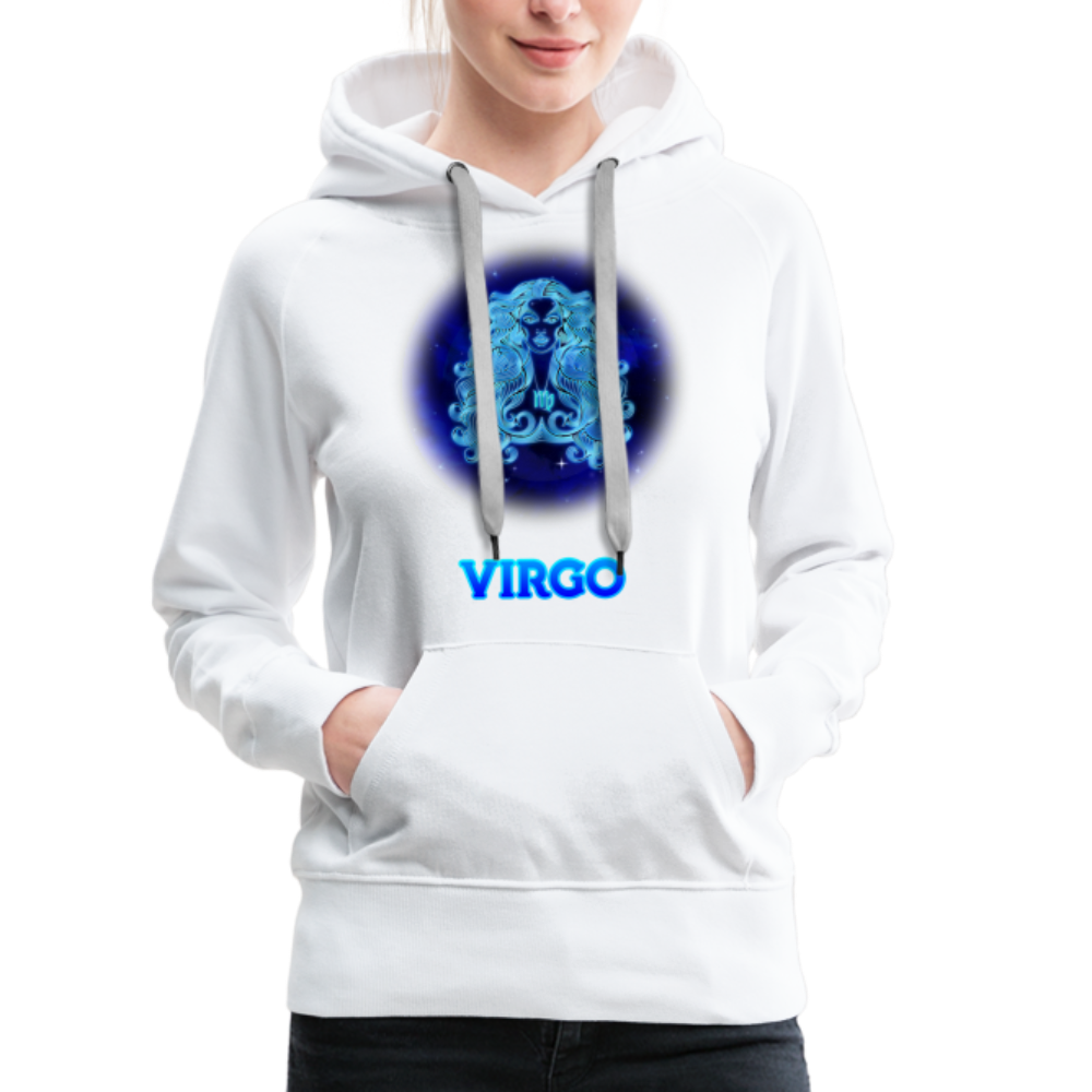 Women’s Virgo Premium Hoodie - white