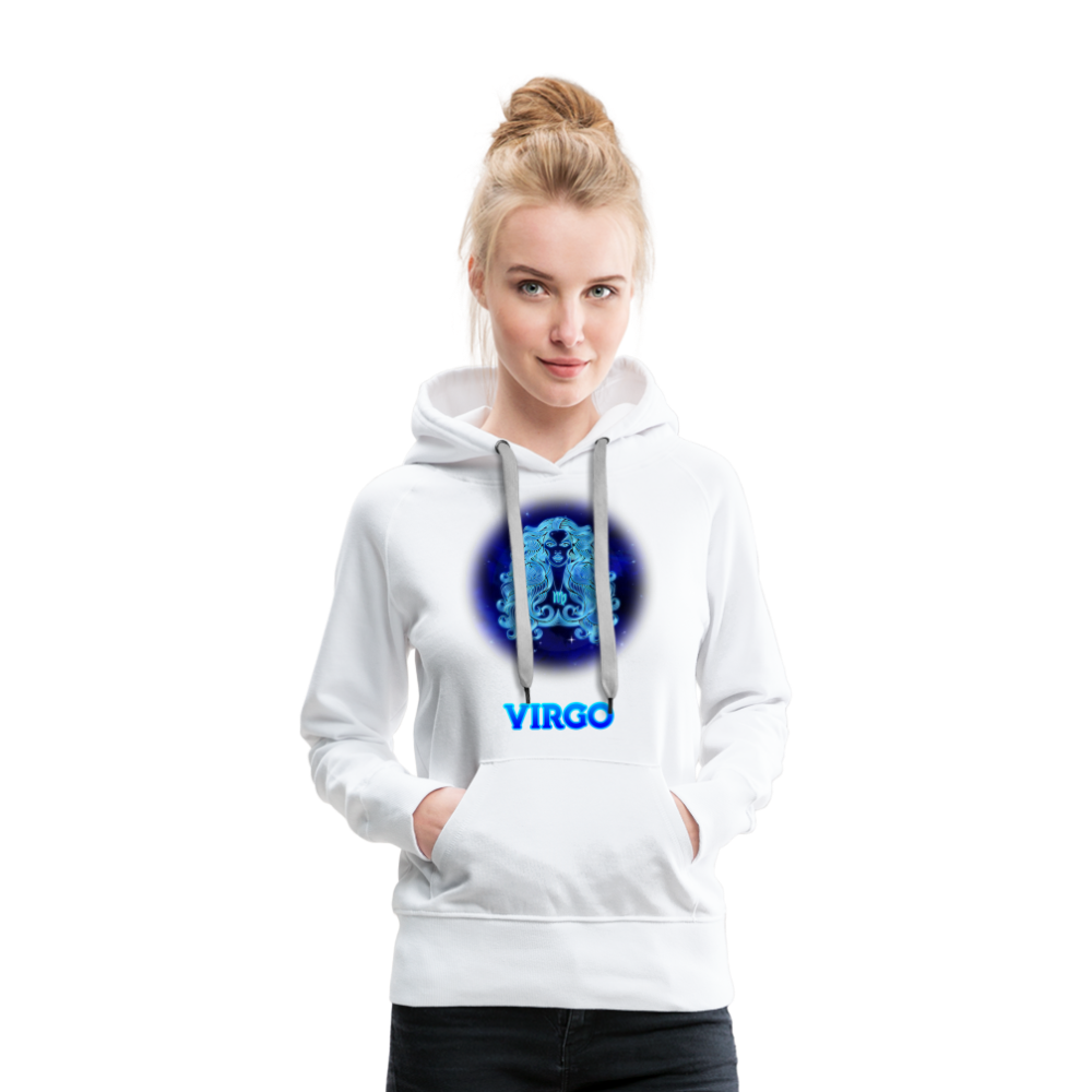 Women’s Virgo Premium Hoodie - white