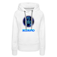Thumbnail for Women’s Scorpio Premium Hoodie - white