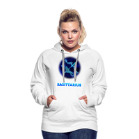 Thumbnail for Women’s Sagittarius Premium Hoodie - white