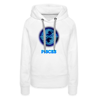 Thumbnail for Women’s Pisces Premium Hoodie - white