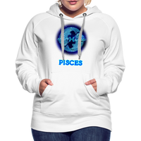 Thumbnail for Women’s Pisces Premium Hoodie - white