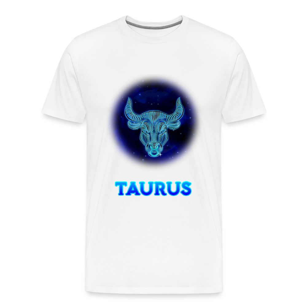 Men's Taurus Premium T-Shirt - white