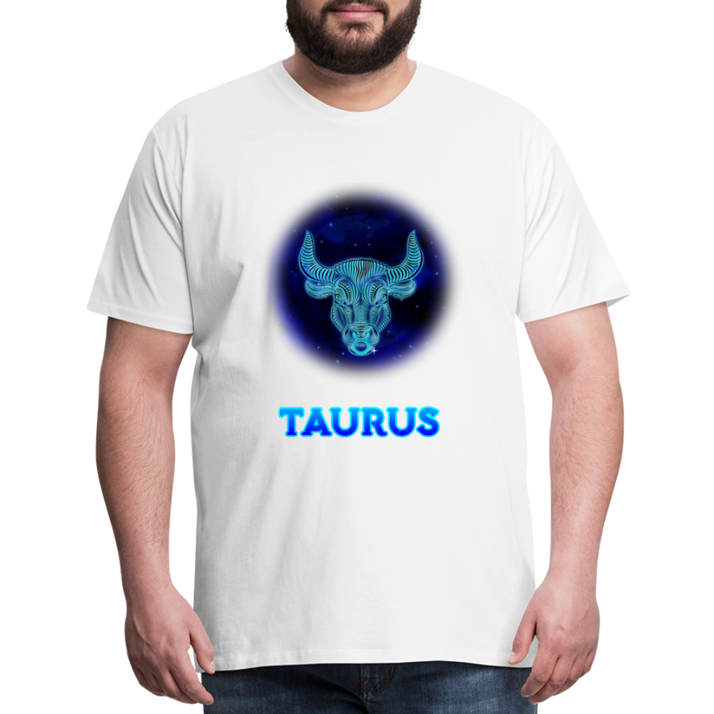 Men's Taurus Premium T-Shirt - white