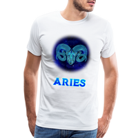 Thumbnail for Men's Aries Premium T-Shirt - white