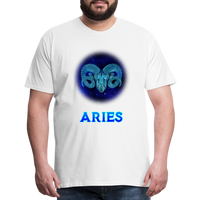 Thumbnail for Men's Aries Premium T-Shirt - white