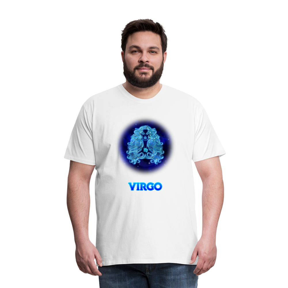 Men's Virgo Premium T-Shirt - white