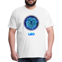 Thumbnail for Men's Leo Premium T-Shirt - white