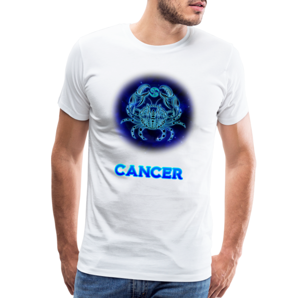 Men's Cancer Premium T-Shirt - white