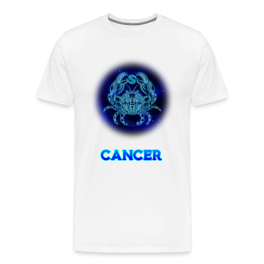 Men's Cancer Premium T-Shirt - white