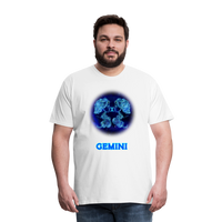 Thumbnail for Men's Gemini Premium T-Shirt - white