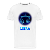 Thumbnail for Men's Libra Premium T-Shirt - white