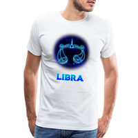 Thumbnail for Men's Libra Premium T-Shirt - white