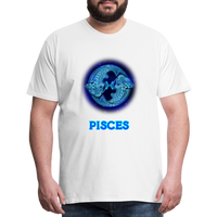 Thumbnail for Men's Pisces Premium T-Shirt - white