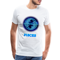 Thumbnail for Men's Pisces Premium T-Shirt - white