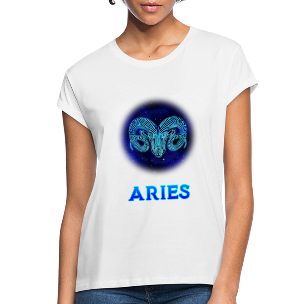 Women's Aries Relaxed Fit T-Shirt - white