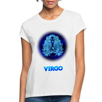 Thumbnail for Women's Virgo Relaxed Fit T-Shirt - white