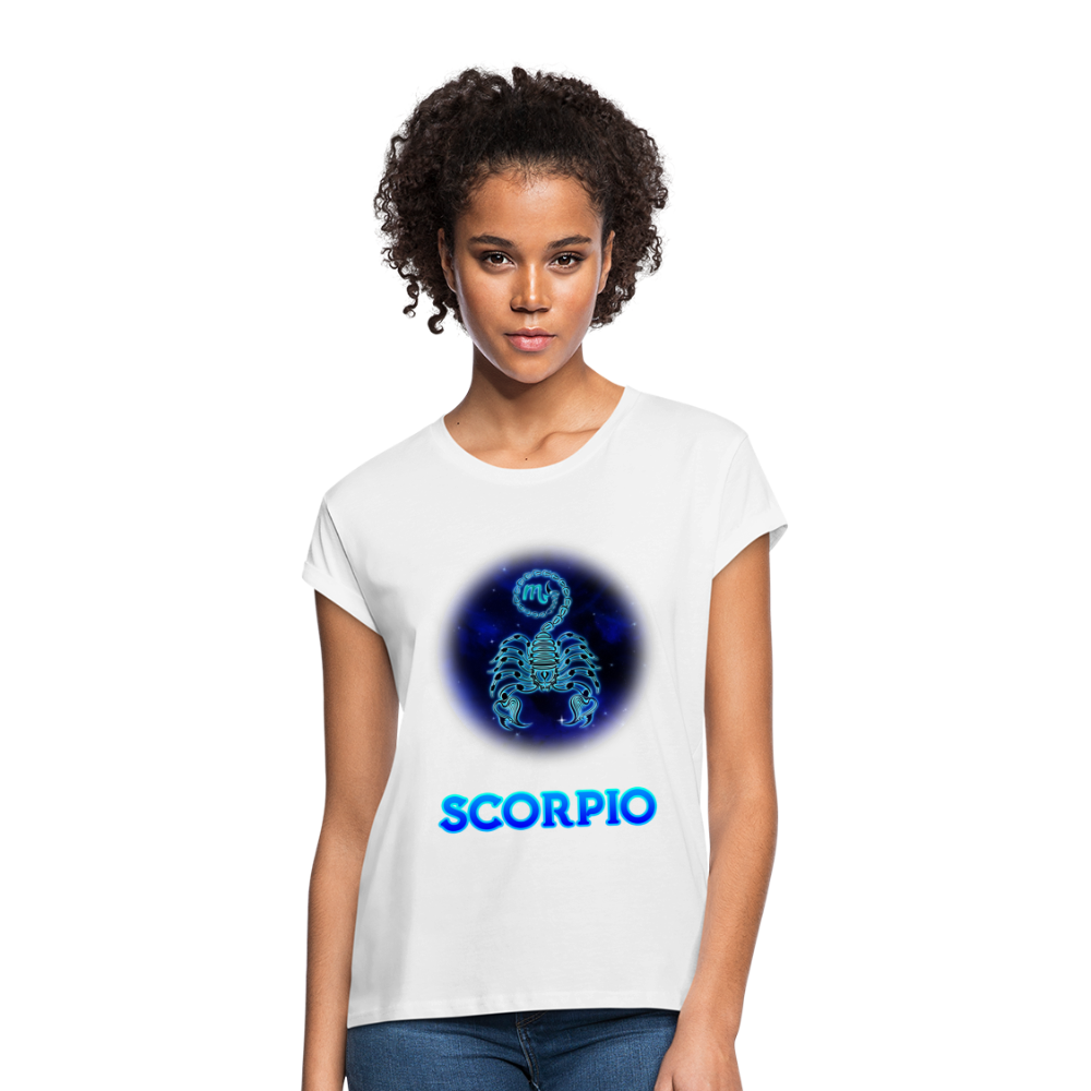 Women's Scorpio Relaxed Fit T-Shirt - white