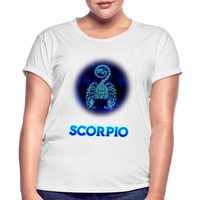 Thumbnail for Women's Scorpio Relaxed Fit T-Shirt - white