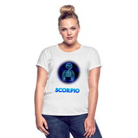 Thumbnail for Women's Scorpio Relaxed Fit T-Shirt - white