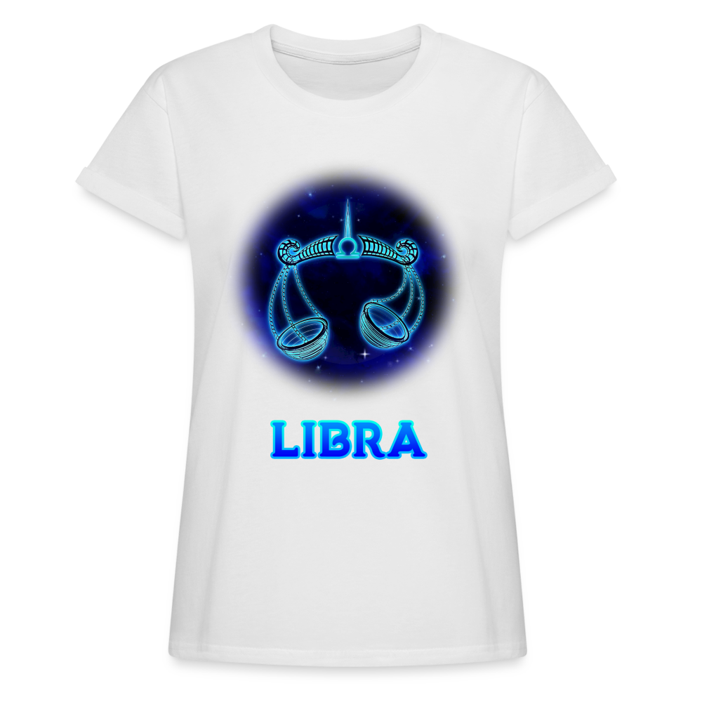 Women's Libra Relaxed Fit T-Shirt - white