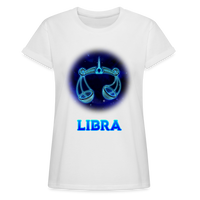 Thumbnail for Women's Libra Relaxed Fit T-Shirt - white