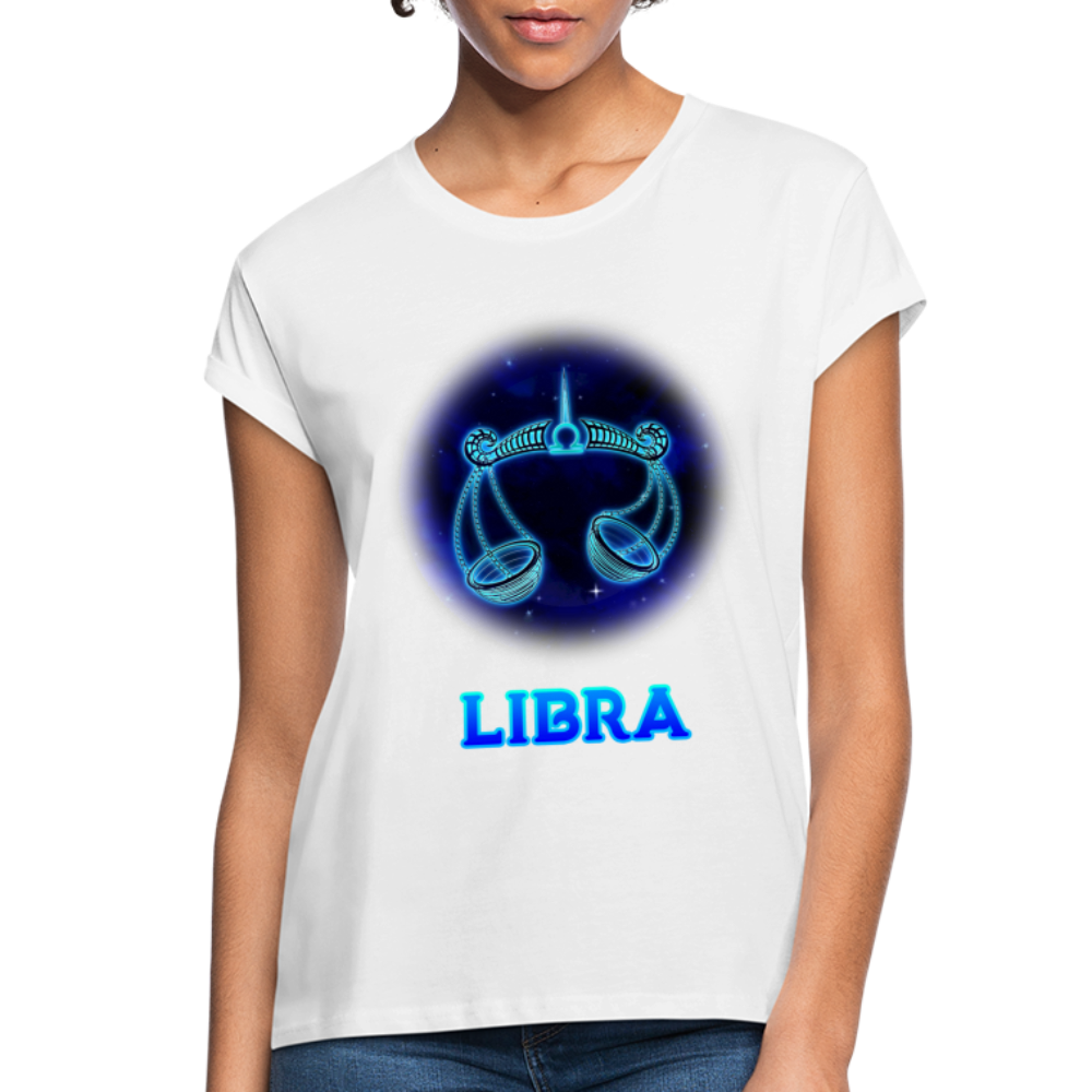 Women's Libra Relaxed Fit T-Shirt - white