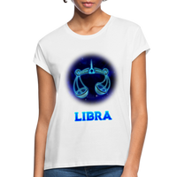 Thumbnail for Women's Libra Relaxed Fit T-Shirt - white