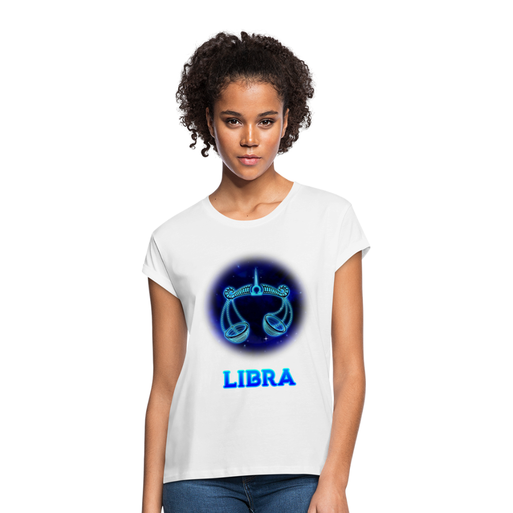 Women's Libra Relaxed Fit T-Shirt - white