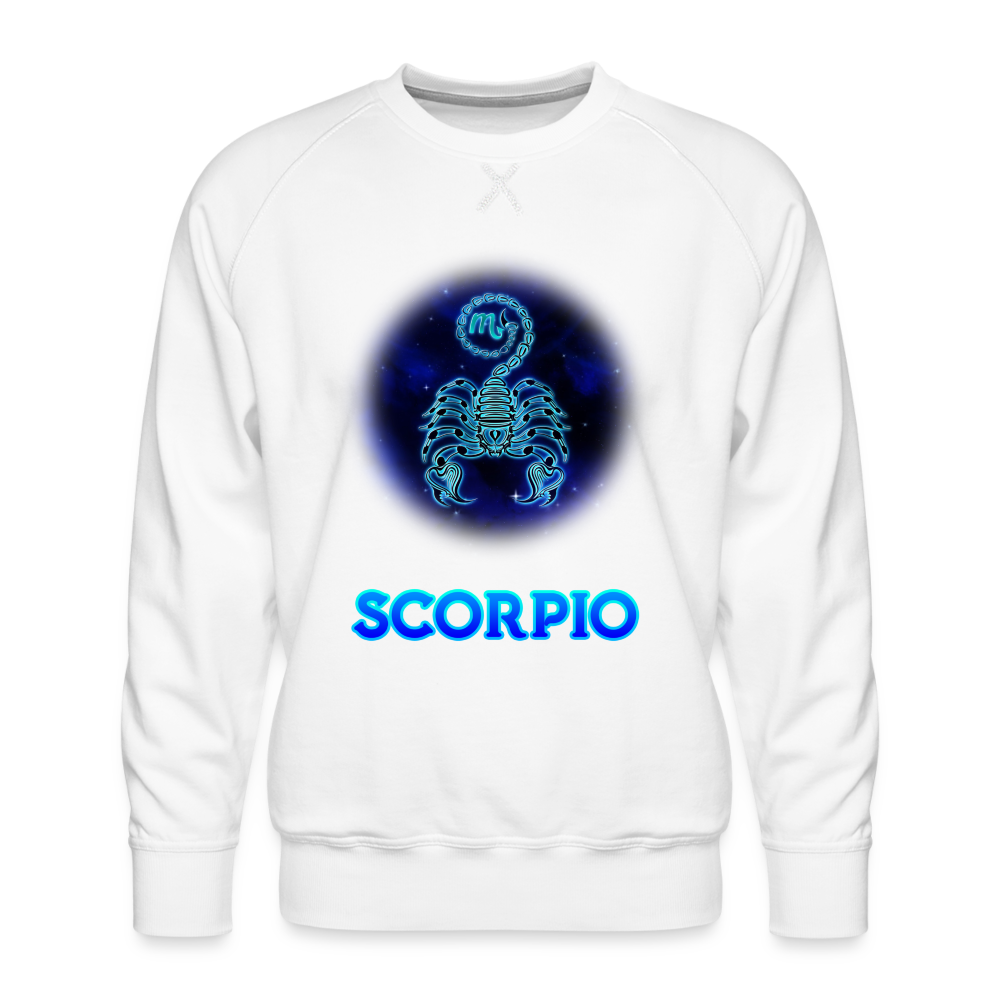 Men’s Scorpio Premium Sweatshirt - white